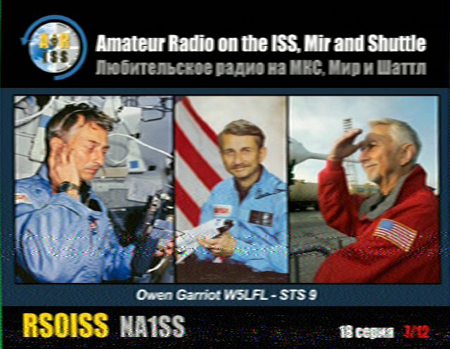 More  SSTV from the International Space Station